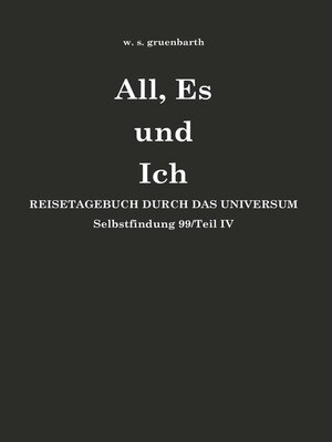 cover image of All, Es und Ich